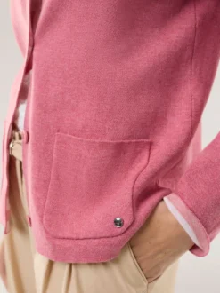 Doubleface Strickjacke