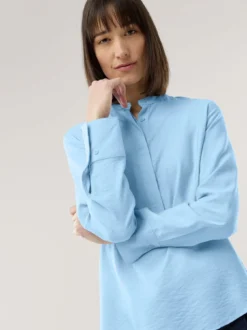 Easy Care Crincle Bluse