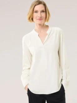 Easy Care Viskose Bluse