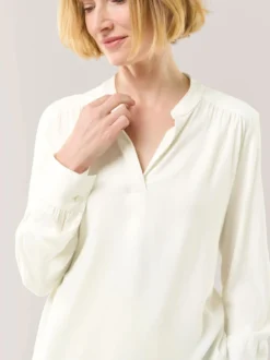 Easy Care Viskose Bluse