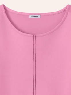 Edeljerseyshirt mit Zierstich