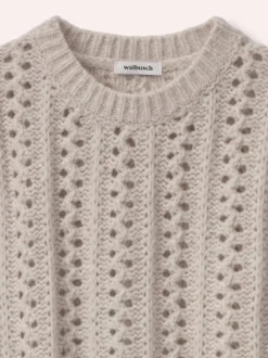 Edler Ajour Pullunder in weichem Garn