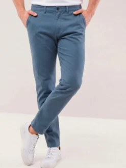 Elastische Chino aus Baumwolle