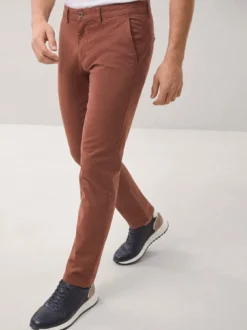 Elastische Chino aus Baumwolle