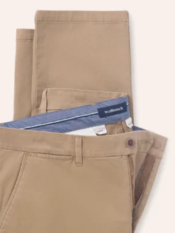 Elastische Chino aus Baumwolle