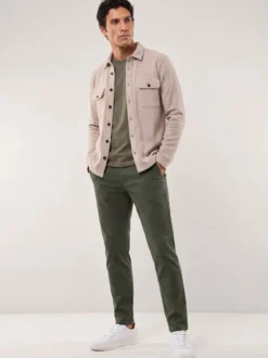 Elastische Chino aus Baumwolle