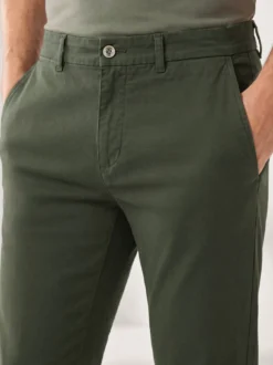 Elastische Chino aus Baumwolle