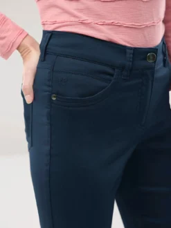 Extraglatt Baumwollhose