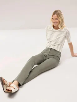 Extraglatt Baumwollhose