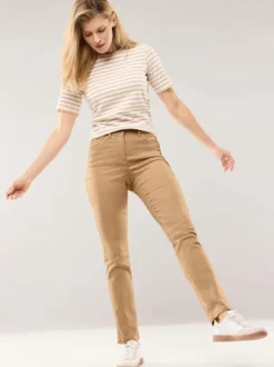 Extraglatt Baumwollhose