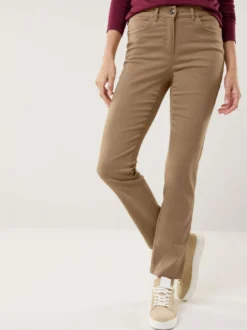 Extraglatt Baumwollhose