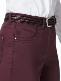Extraglatt Baumwollhose