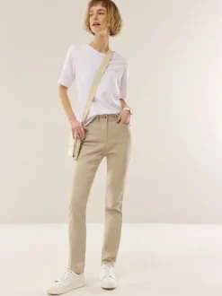 Extraglatt Baumwollhose Feminine F