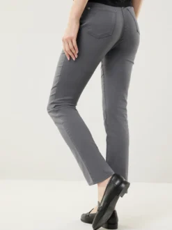Extraglatt Baumwollhose Slim Fit