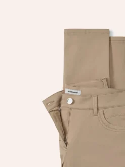 Extraglatt Baumwollhose Slim Fit