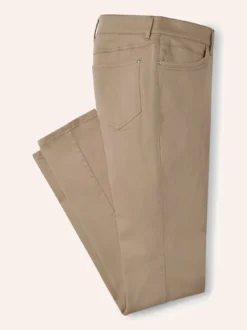 Extraglatt Baumwollhose Slim Fit