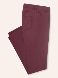 Extraglatt Baumwollhose Slim Fit