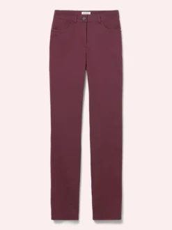 Extraglatt Baumwollhose Slim Fit