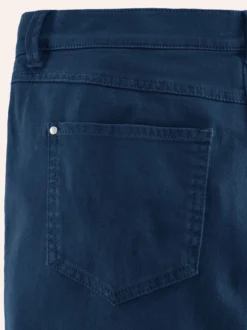 Extraglatt Baumwollhose Slim Fit