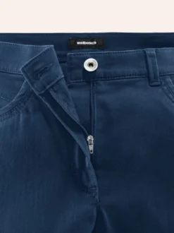 Extraglatt Baumwollhose Slim Fit