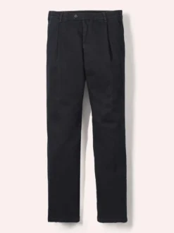 Extraglatt Flex-Bundfaltenjeans