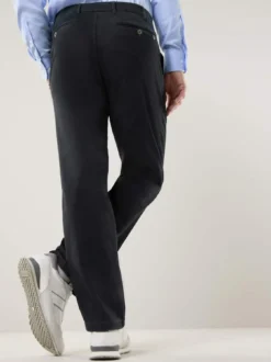 Extraglatt Flex-Bundfaltenjeans