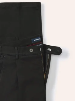 Extraglatt Flex-Bundfaltenjeans