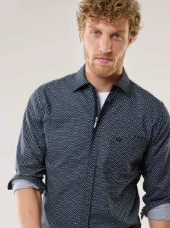 Extraglatt-Hemd Zip & Go