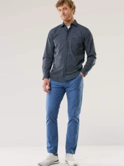 Extraglatt-Hemd Zip & Go