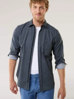Extraglatt-Hemd Zip & Go