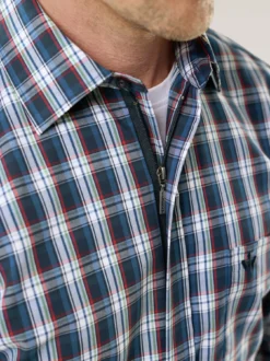 Extraglatt-Hemd Zip & Go