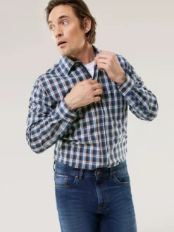 Extraglatt-Hemd Zip & Go