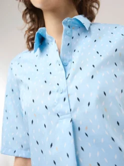 Extraglatt Polo Bluse