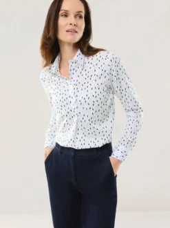 Extraglatt Polo Bluse