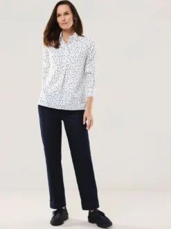 Extraglatt Polo Bluse