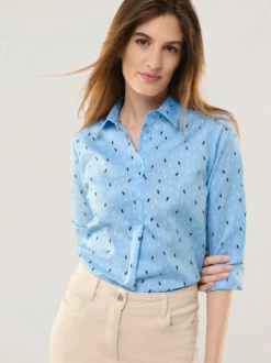 Extraglatt Polo Bluse