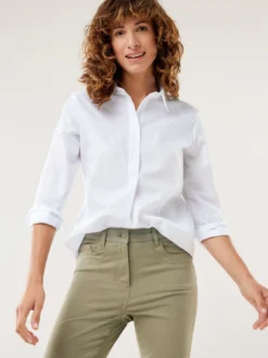 Extraglatt Polo Bluse