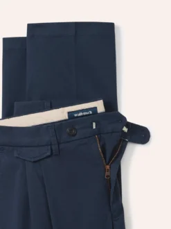 Feintwill Bundfalten-Chino