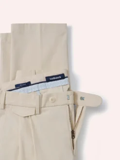 Feintwill Bundfalten-Chino