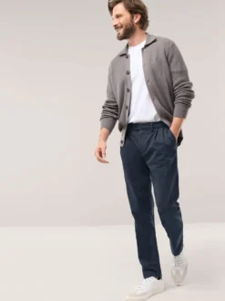 Feintwill Bundfalten-Chino