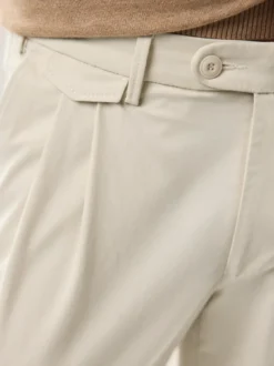 Feintwill Bundfalten-Chino