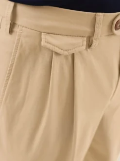 Feintwill Bundfalten-Chino