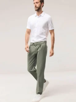 Feintwill Bundfalten-Chino