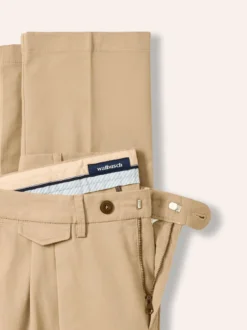 Feintwill Bundfalten-Chino