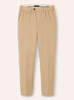 Feintwill Bundfalten-Chino