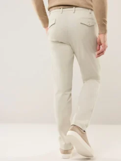 Feintwill Bundfalten-Chino