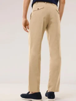 Feintwill Bundfalten-Chino