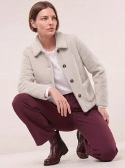 Flauschige Jacke