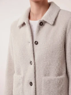 Flauschige Jacke
