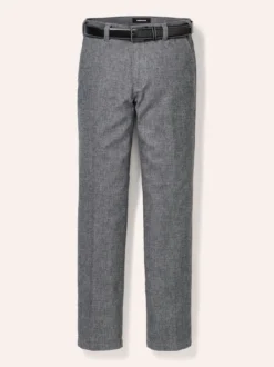 Gürtel-Chino Wool-Look